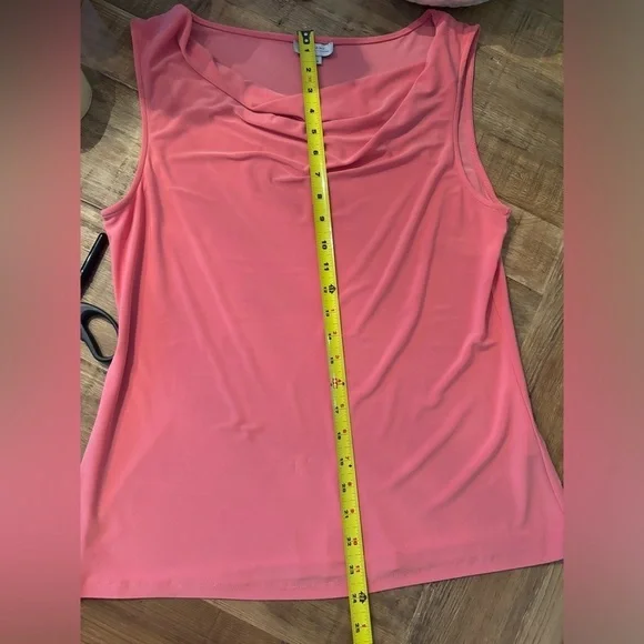 3 Layering Sleeveless Blouse | Tops. Tahari | Calvin Klein. Women’s Sz L EUC - Picture 5 of 16